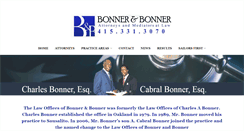 Desktop Screenshot of bonnerlaw.com